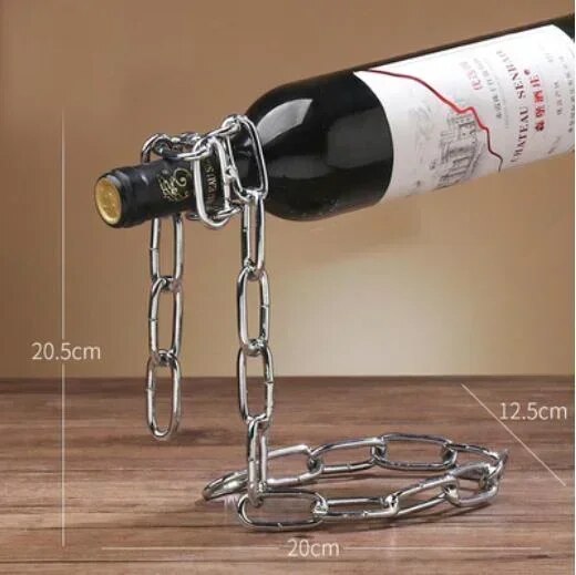 Chain Wine Racks One Bottle Wine Display Racks