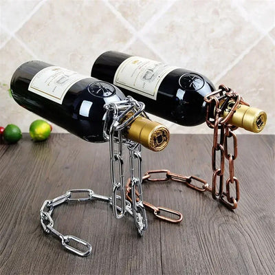 Chain Wine Racks One Bottle Wine Display Racks